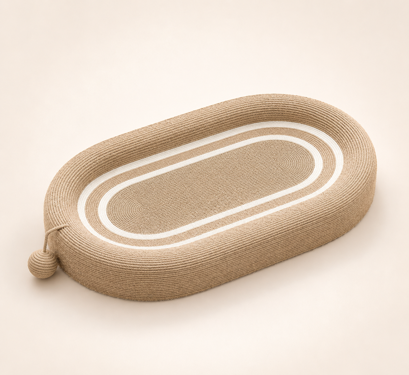 Oval Sisal Cat Scratching Lounge