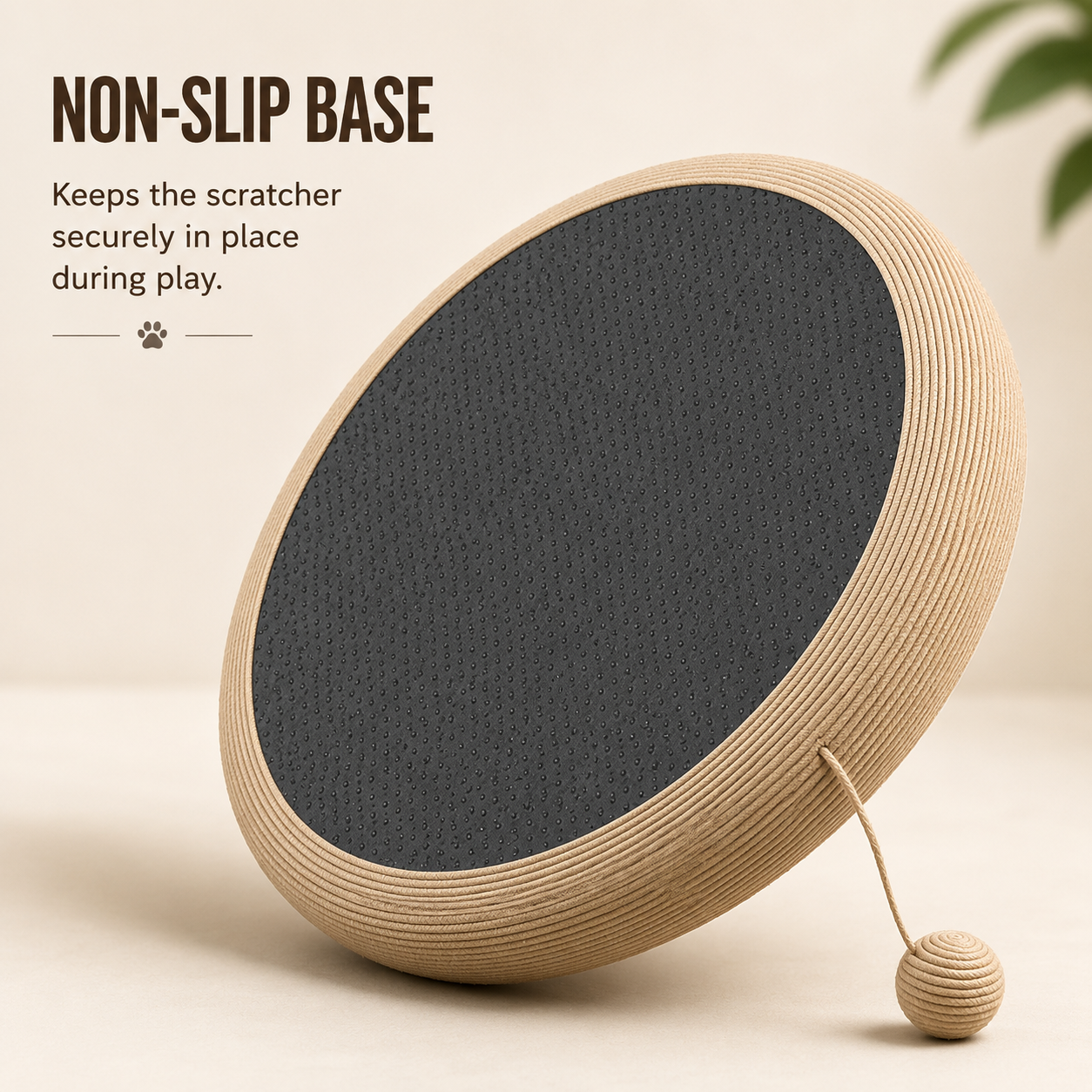 Round Sisal Cat Scratching Lounge