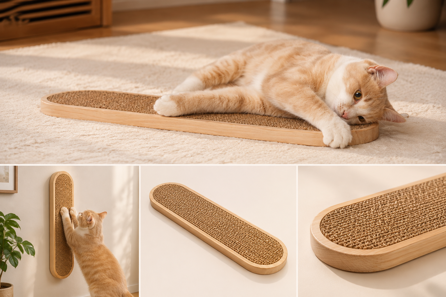 Wall Mounted Cat Scratcher